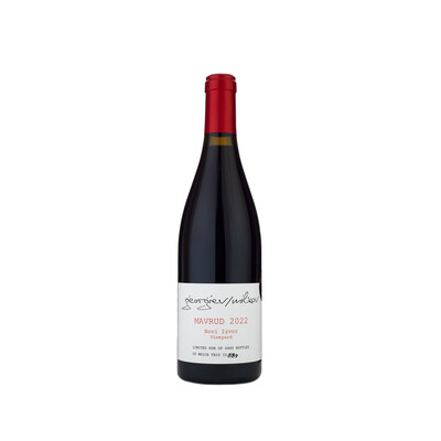 red wine Mavrud Novi izvor 2022
