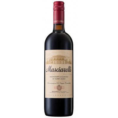 red wine Montepulciano d'Abruzzo DOC 2022