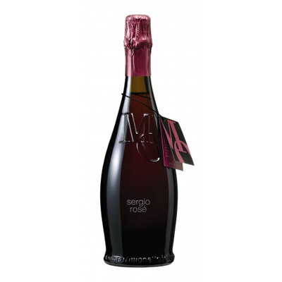 Шампанизирано Вино Розе Екстра Драй 0,75л. Серджо Мионето, Италия