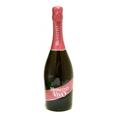 Пенливо вино Мионето Виво Розе 0,75 л. Серджо Мионето