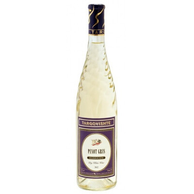Бяло вино Пино Гри 0,75 л. Търговище /Targovishte Pinot Gris