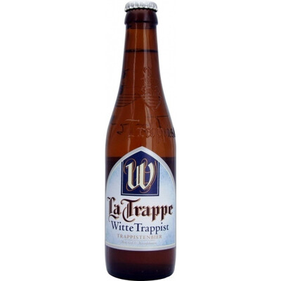 Бяла бира Ла Трап 0,33 л. бутилка за еднокр. употреба