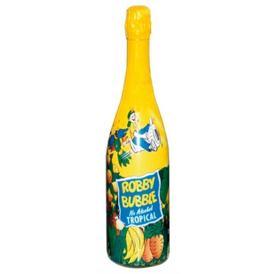 Robby Bubble Non Alcoholic Carbonated Drink Tropical 0.75L