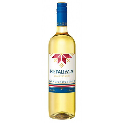Бяло вино Керацуда 0,75л. Карнобат България