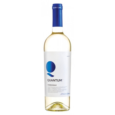 Вино Шардоне Квантум 2021г. 0,375 л. Сините Скали