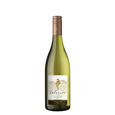 Бяло вино Шардоне Жан-Клод Мас Пей д'ОК ИГП 2020г. 0,75л. шато Арогант Фрог ~ Южна Франция