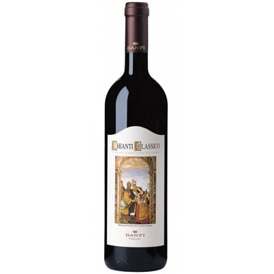 Червено вино Кианти Класико ДОКГ 2021г. 0,75л. Банфи ~ Италия