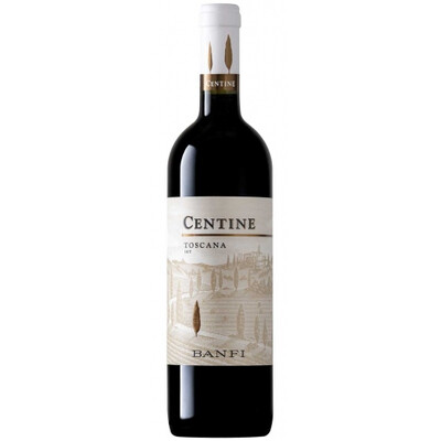 Червено вино Чентине 2020 г. 0.75 л. Банфи Италия