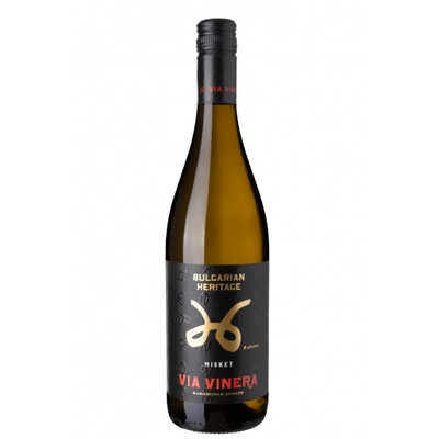 бяло вино Мискет Бългериан Херитидж 2020 г. 0,75 л.Изба Карабунар, България