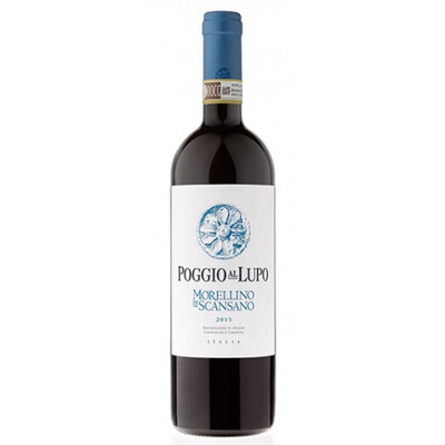 Червено вино Морелино ди Скансано ИГТ 2020 г. 0,75 л. Поджио ал Лупо, Тоскана, Италия
