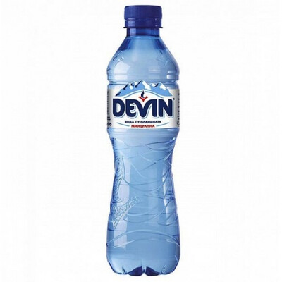 Mинерална вода Девин 0,33 л. PET