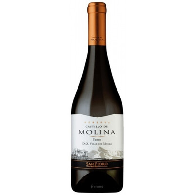 червено вино Сира Резерва Кастило де Молина 2017г. 0.75л. Сан Педро , Чили