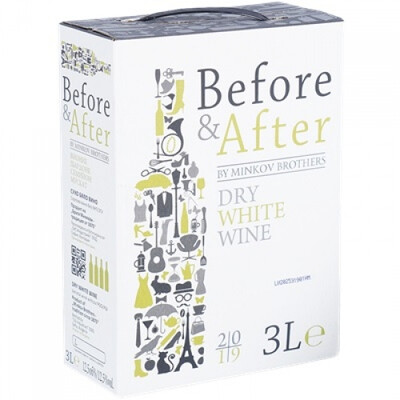 Бяло вино Бифор енд Афтър 2021г. 3,0л.