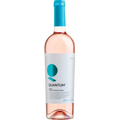 Вино Розе от Пино Ноар и Сира Квантум 2022 г. 0,75 л.  Сините Скали