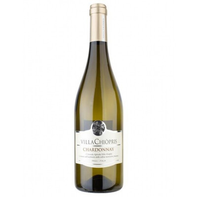 Бяло вино Шардоне Фриули ДОК 2021г. 0,75л. Вила Киоприс ~ Италия