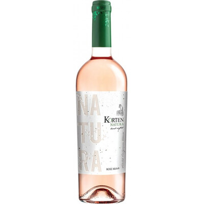 Rosé wine from Melnik Natura 2023.