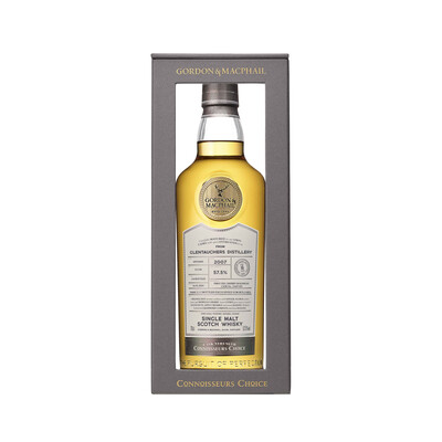 Single Malt Scotch Whisky Gordon & MacPhail Glentauchers 2007 Batch 23/118 PMM 2.1.1 Sherry Hogshead 16 years Cask Strength Box