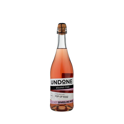 Undone Alcohol-free Sparkling Cuvee Pop-Up Rose