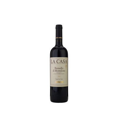 Red wine Brunello di Montalcino La Casa DOCG 2019