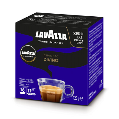 Espresso Divino A MODO MIO Lavazza (16 individually wrapped capsules)