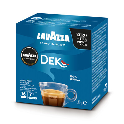 Dec A MODO MIO Lavazza (16 individually wrapped capsules)