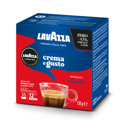 Crema e Gusto Risveglio Classico A MODO MIO Lavazza (16 individually wrapped capsules)
