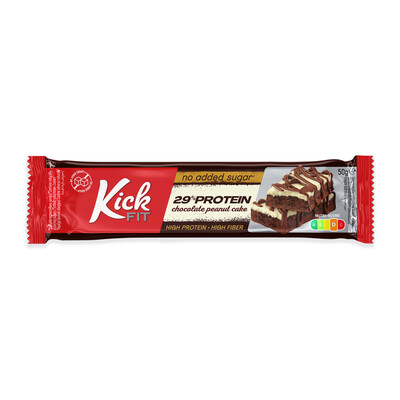 Kickfit 29% Protein Chocolate Peanut Cake