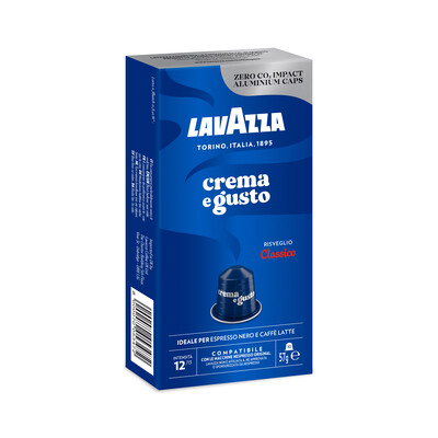 Кафе Капсули NESPRESSO Крема е Густо Рисвельо Класико (10 бр. в кутия)