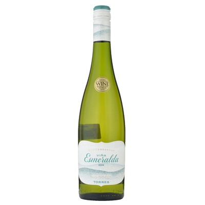 white wine Moscatel and Gewurztraminer Vina Esmeralda Posidonia Edition Mediterranean 2024
