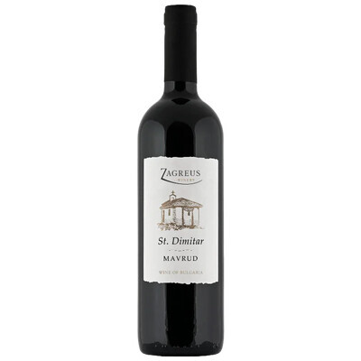 red wine Mavrud Sveti Dimitar 2024