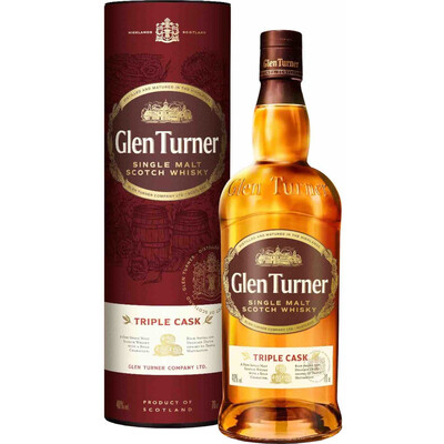 Highland Single Malt Scotch Whisky Glen Turner Triple Cask