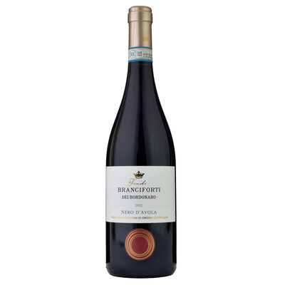 red wine Branciforti Terre Siciliane Rosso IGT 2022