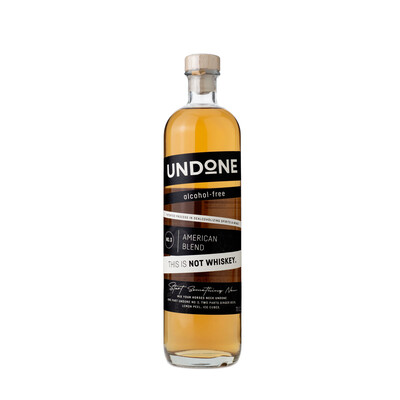 Distilled alcohol free drink Undone №3  Whiskey