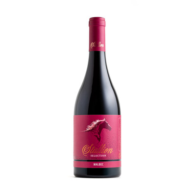red wine Malbec Stallion Selection Angel's Estate 2023г.