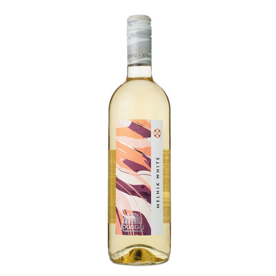 white wine Melnik Logodaj Winery