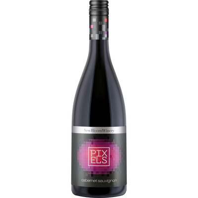 red wine Cabernet Sauvignon Pixels New Bloom Winery 2021г.