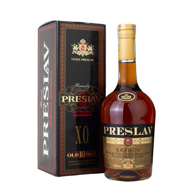 Brandy Preslav Special Reserve X.O. 10 Y.O.