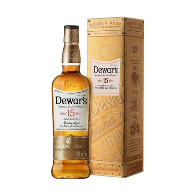 Blended Scotch Whisky Dewar's Double Aged 15
