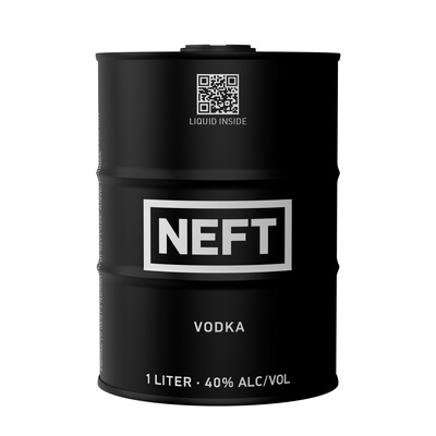 NEFT Vodka Black Barrel 1 L