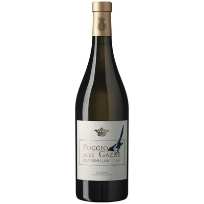 White wine Poggio ale Gace Del Ornellaya PGI 2019.