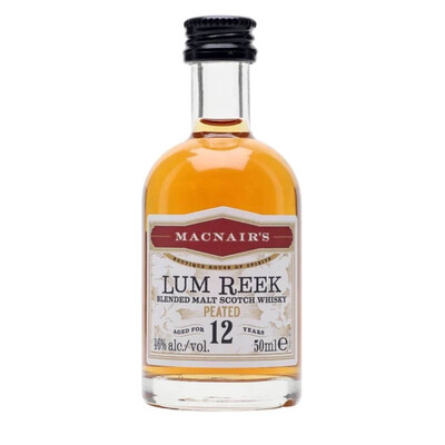 Blended Malt Scotch Whiskey McNair's Lam Reek Peteed Small Batch 12yr.