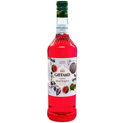 Pasteque syrup 1.0 l. Giffard, France