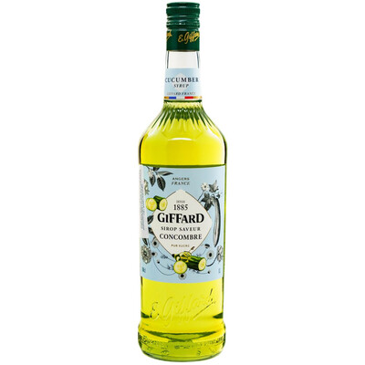 Cucumber  Syrup 1.0 l. Giffard, France
