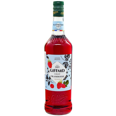 Raspberry, syrup, 1.0, l. Giffard, France