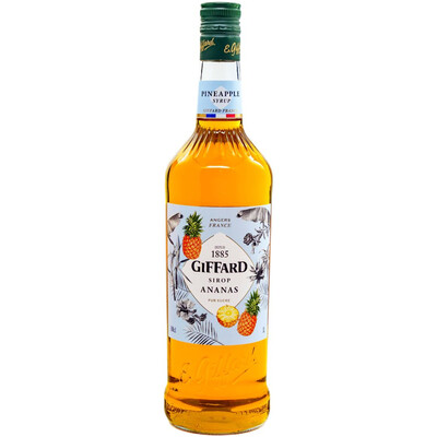 Pineapple syrup 1.0 l. Gifard