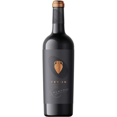 red wine Rubin, Cabernet Sauvignon and Merlot Pitos Reserve 2015