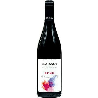 Red wine Mavrud Shishmanovo Vineyards South Sakar Hills 2024