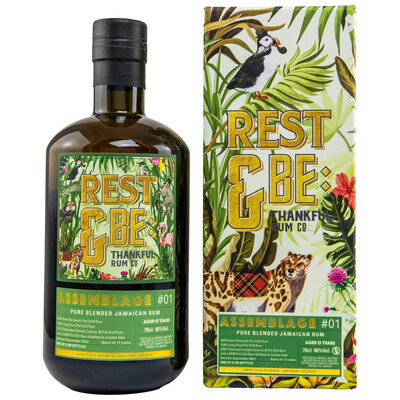 Rest & Be Thankful Jamaican Pure Blended Rum 13yr. Assembly #1 /2005