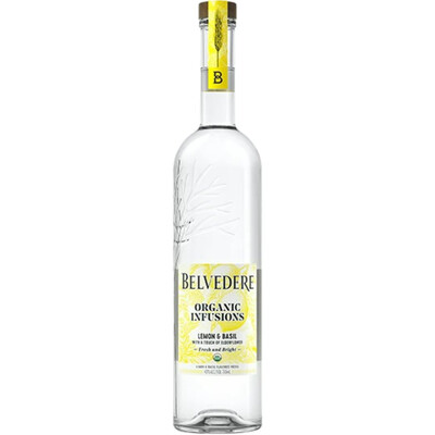 Vodka Belvedere Organic Infusion Lemon and Basil