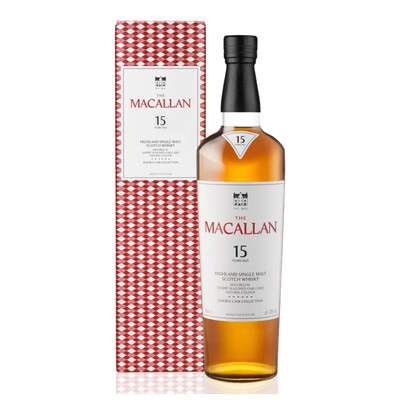 Хайленд Сингъл Малц Скоч Уиски Макалън Дабъл Каск 15г. 0,70л. Кутия *40% алк.с-е НБ 2022 - нова визия